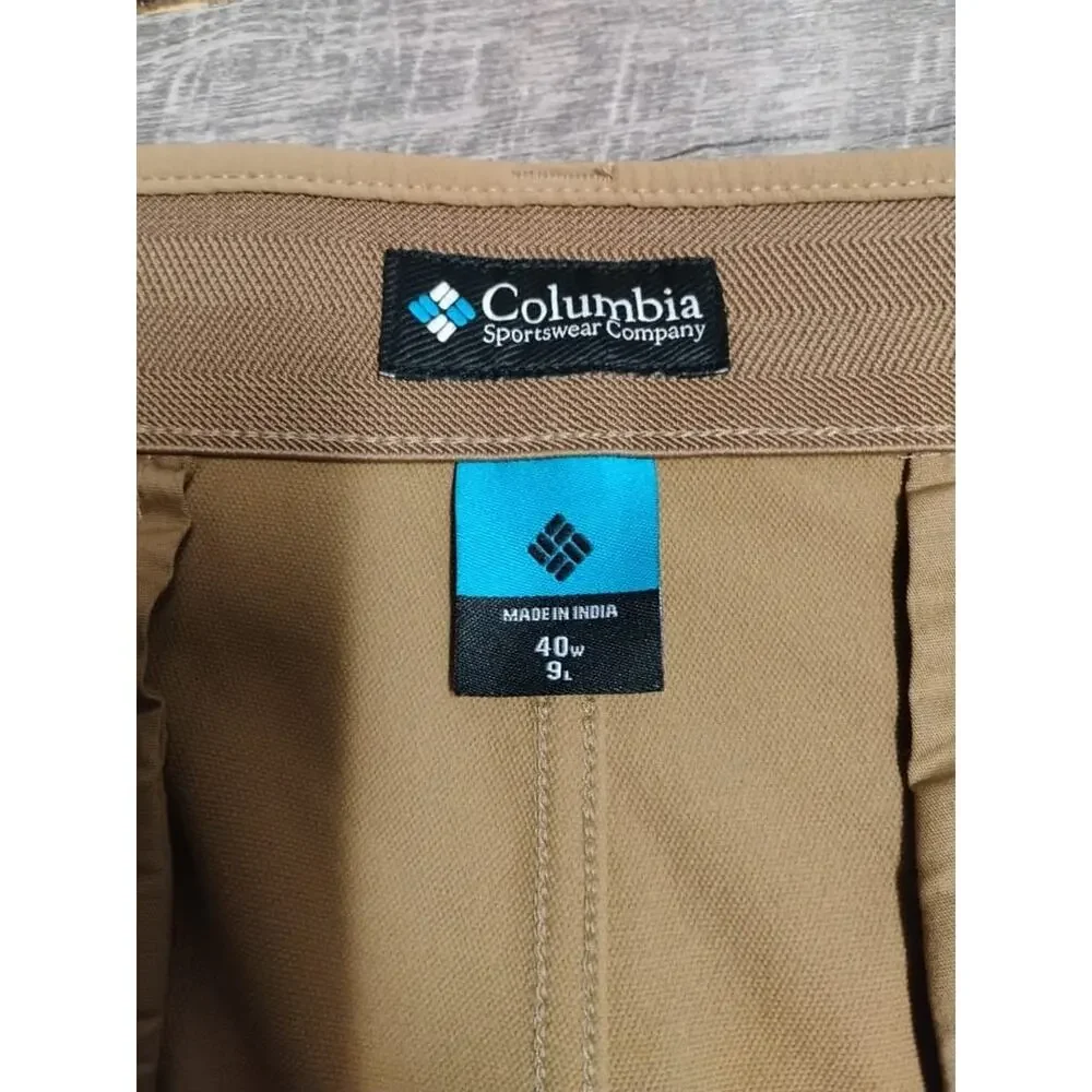 lot of 4 Columbia, PGA tour, Haggar, Goerge Men''s Pants/shorts Sz 40X32 multico